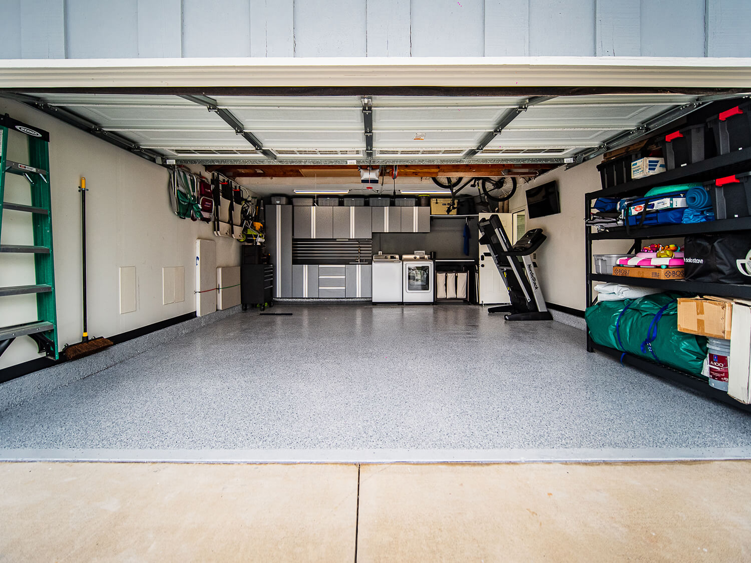 modern garage shelving ideas photo
