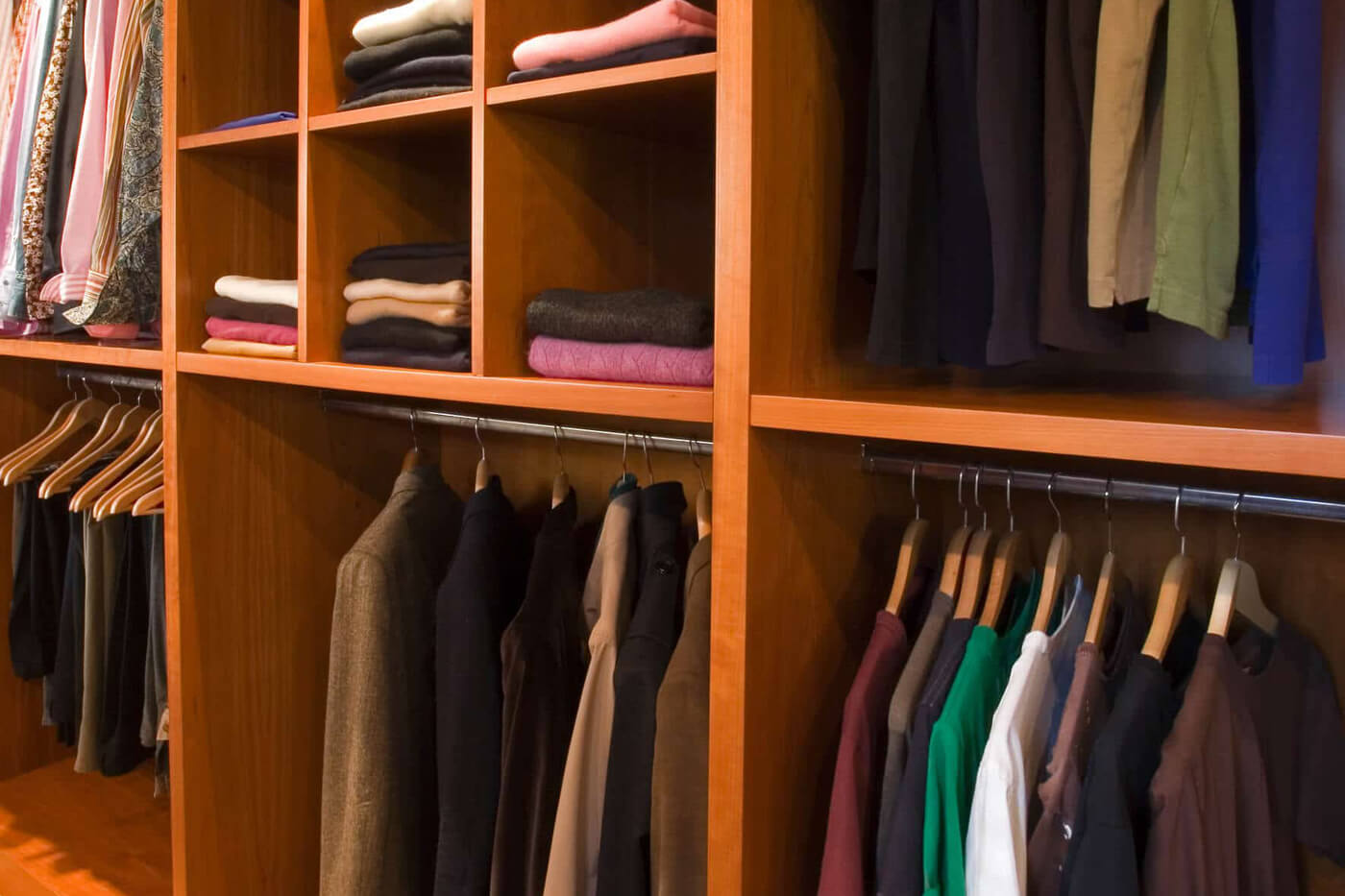 Pacific Panel Home Organization Closet