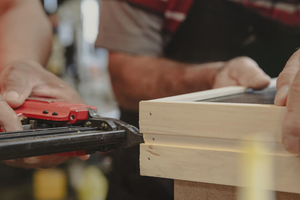 Pacific Panel Employees Manufacturing Components